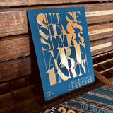 2023 letterpress calendar Artist's proof 07