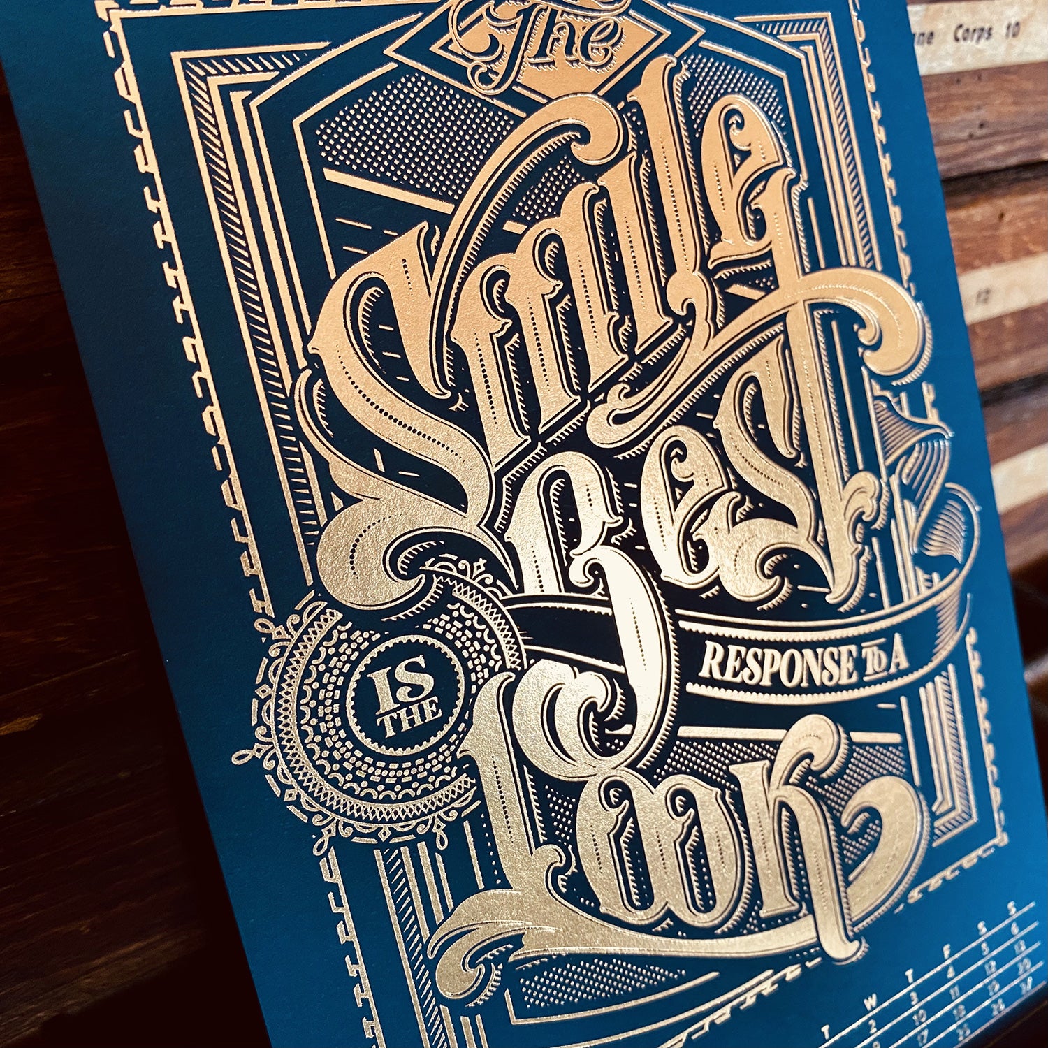 2023 letterpress calendar Artist's proof 08 2023 letterpress calendar Artist's proof 08