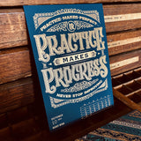 2023 letterpress calendar Artist's proof 10