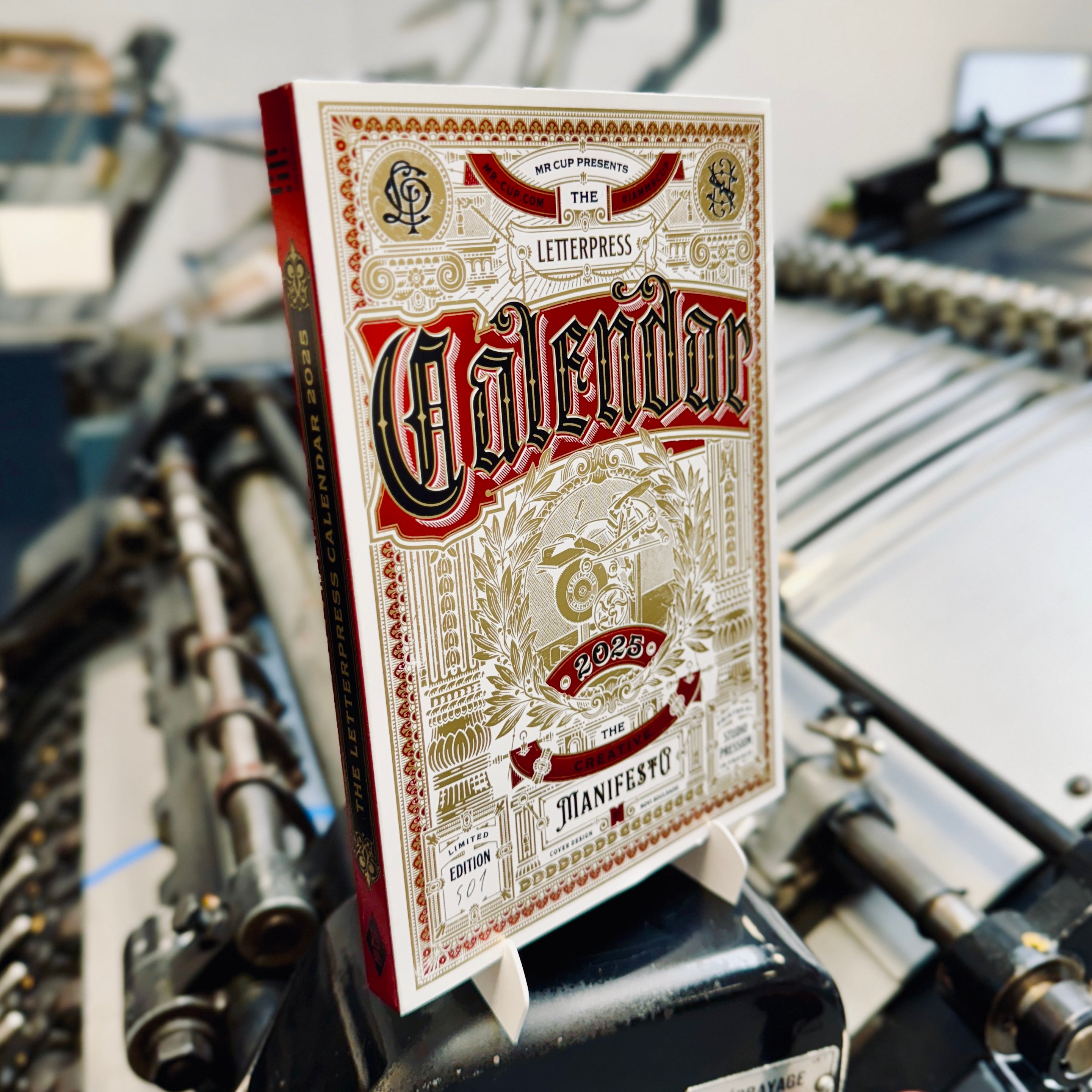 2025 LETTERPRESS CALENDAR - 4 EDITIONS 2025 LETTERPRESS CALENDAR - 4 EDITIONS