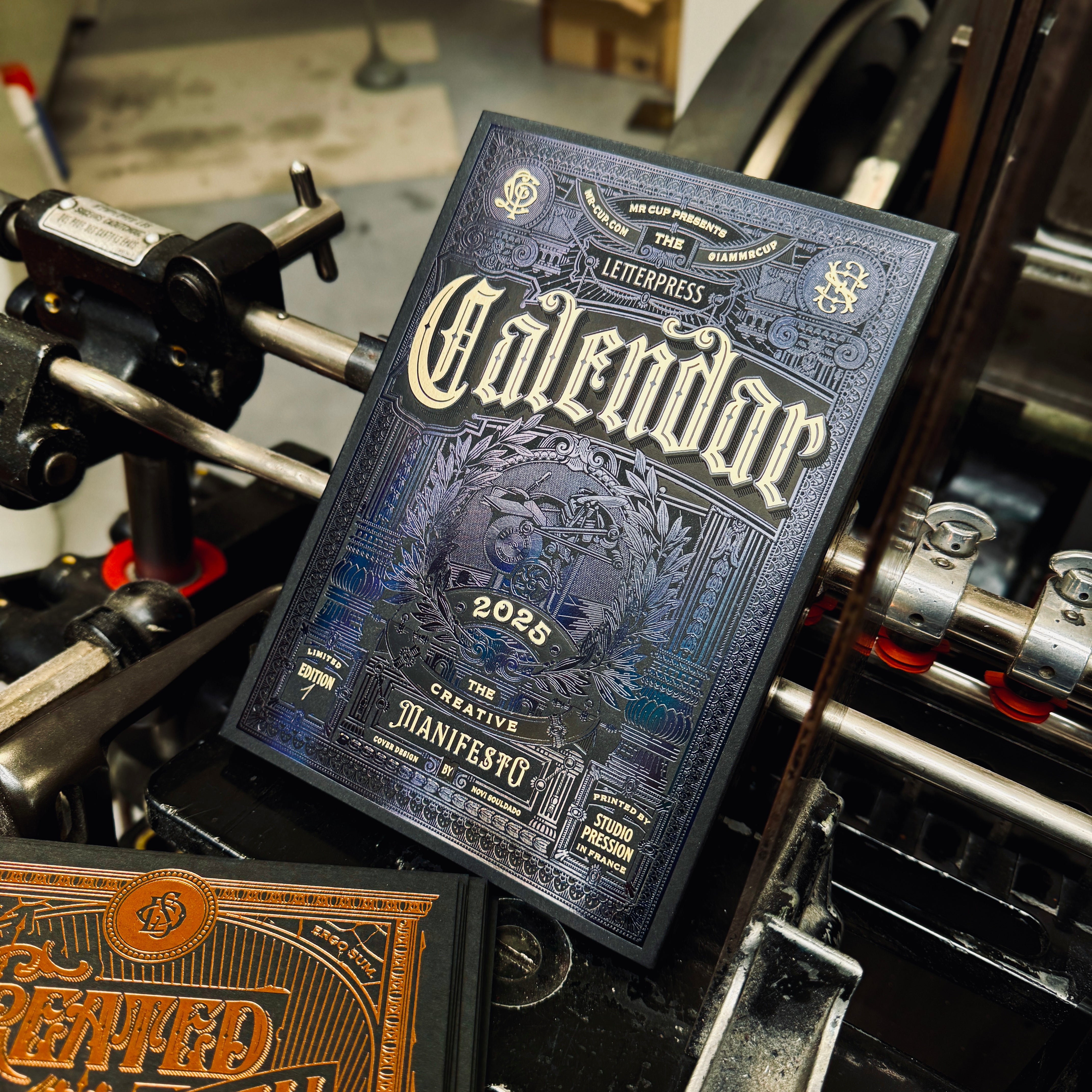 2025 LETTERPRESS CALENDAR - 4 EDITIONS 2025 LETTERPRESS CALENDAR - 4 EDITIONS