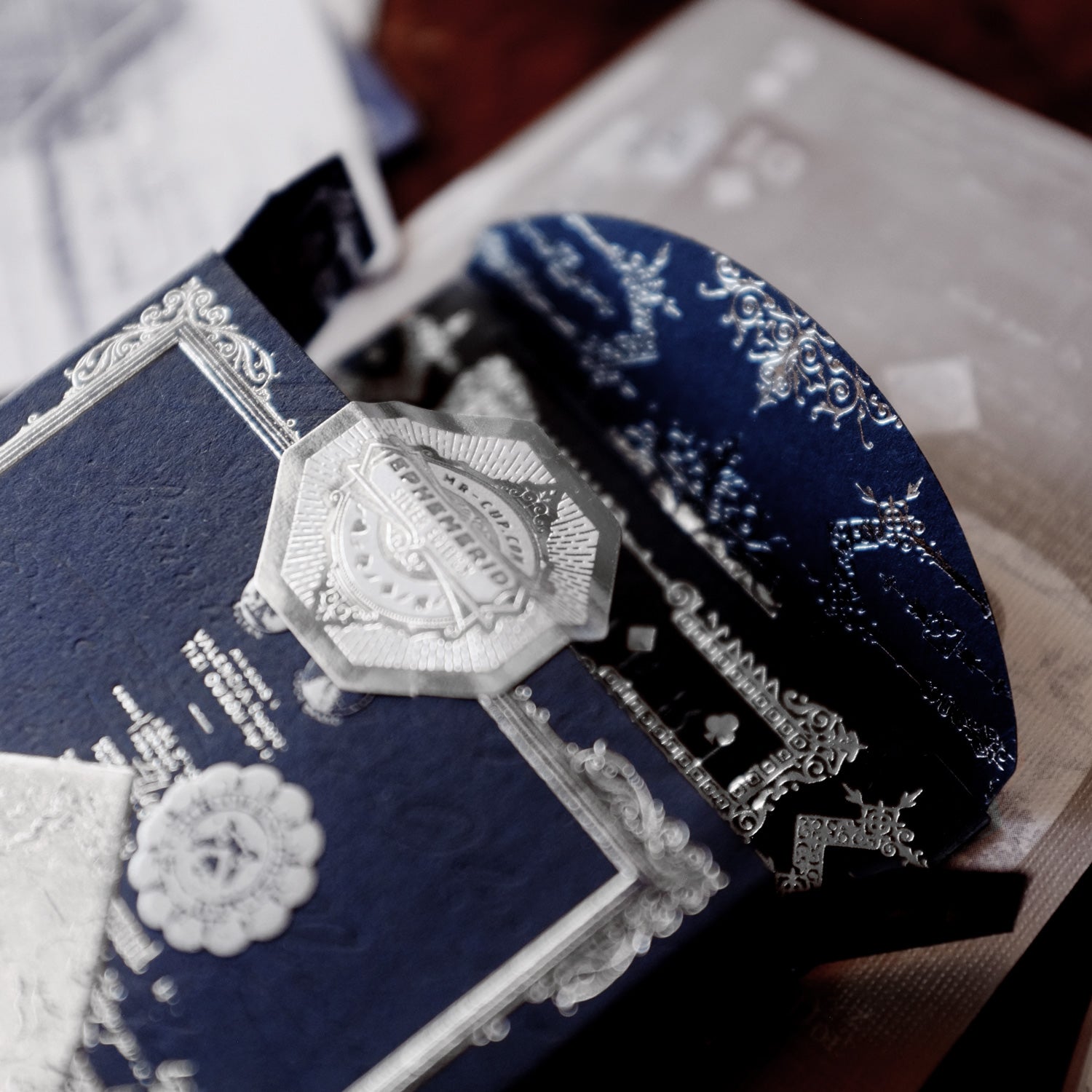 EPHEMERID Playing cards - SILVER edition EPHEMERID Playing cards - SILVER edition