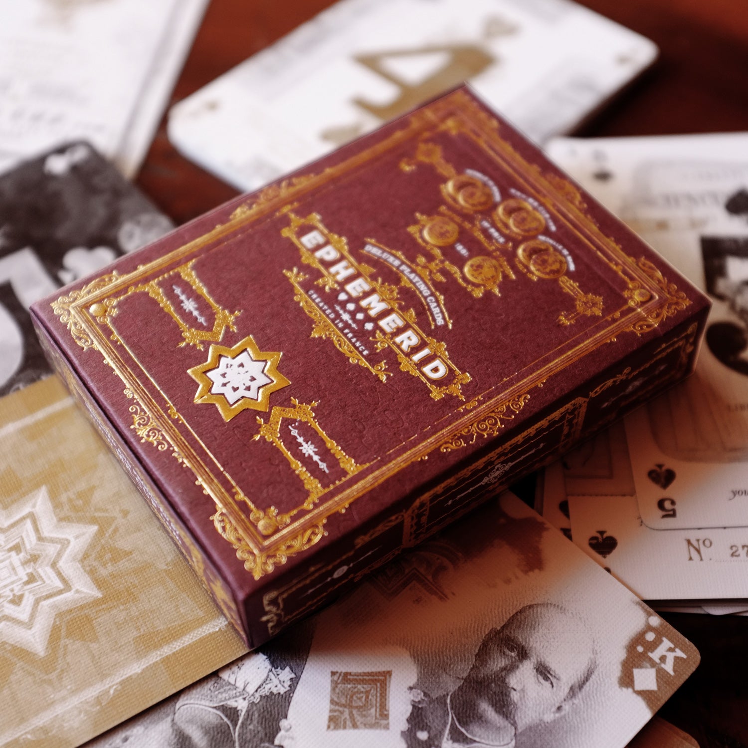 EPHEMERID Playing cards - GOLD edition EPHEMERID Playing cards - GOLD edition