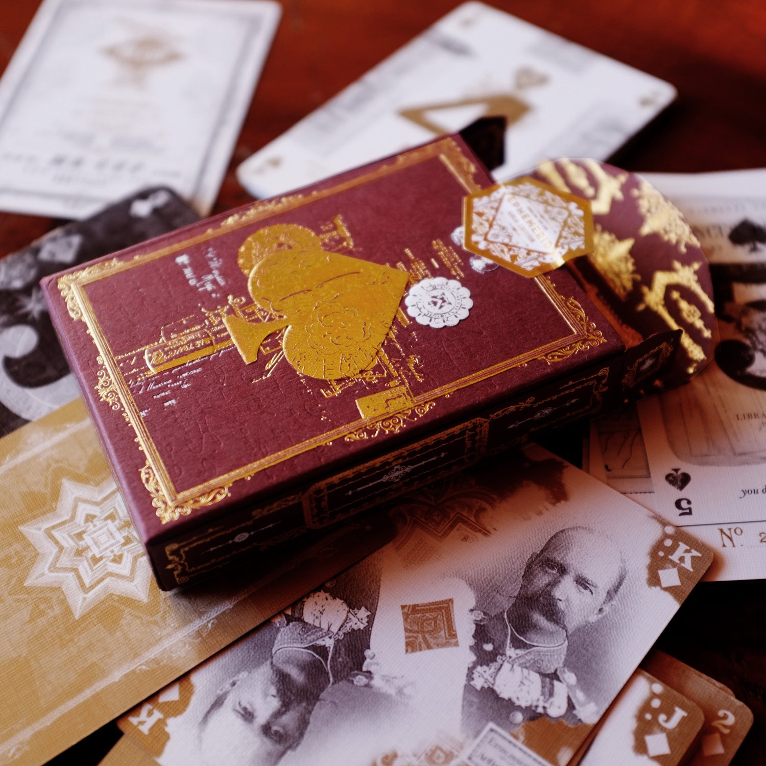 EPHEMERID Playing cards - GOLD edition EPHEMERID Playing cards - GOLD edition