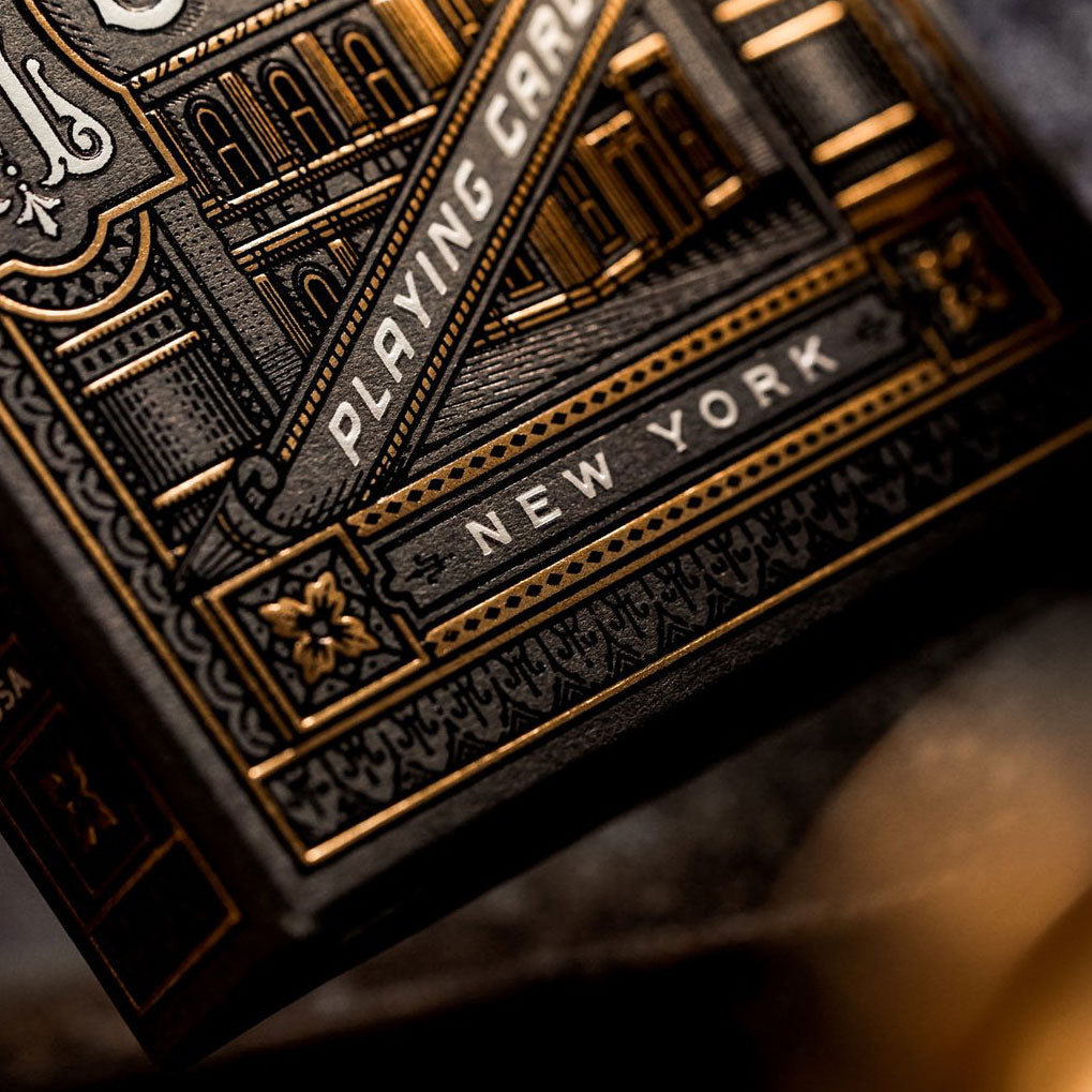 HUDSON BLACK playing cards deck - MR CUP HUDSON BLACK playing cards deck - MR CUP