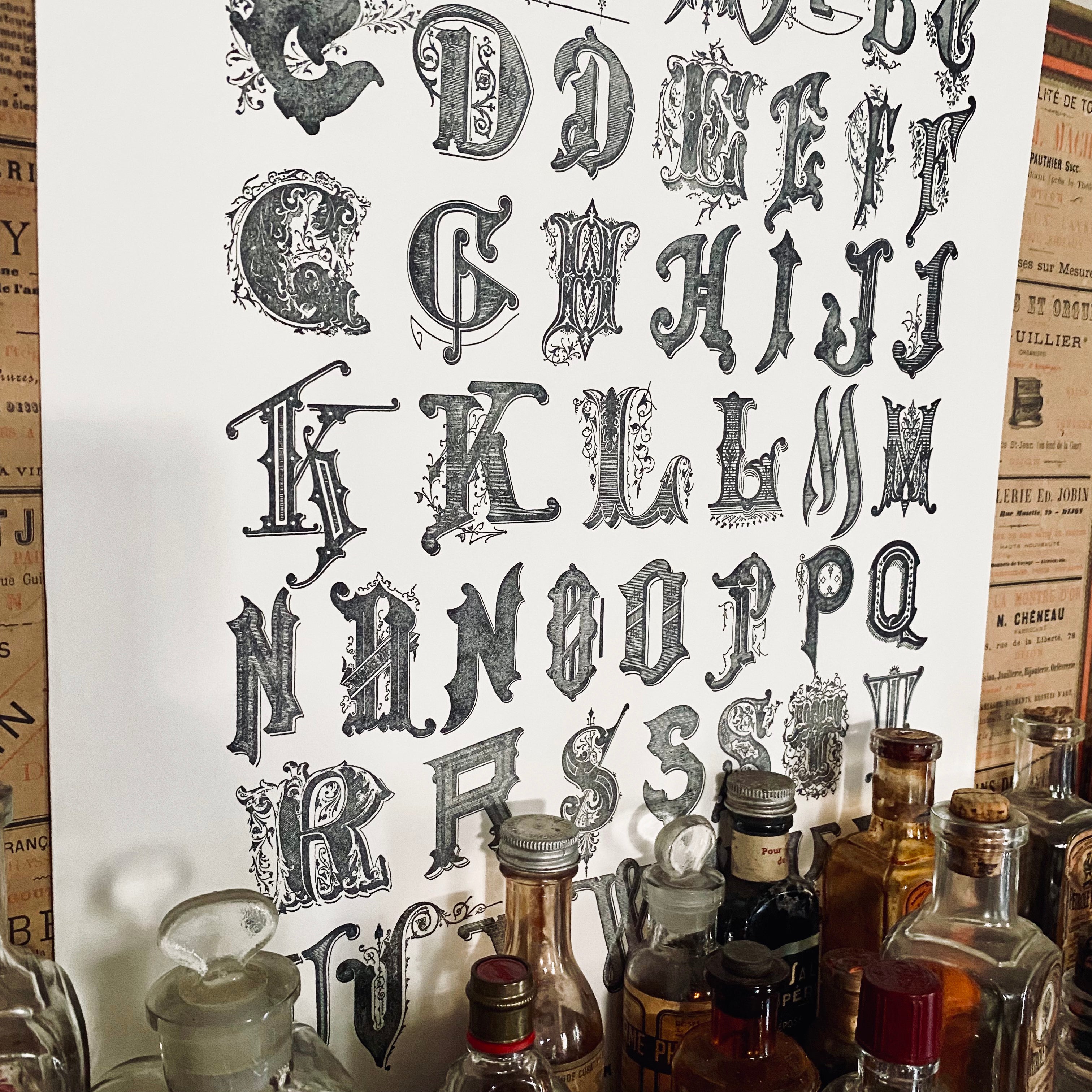 NEW YORK  & ALPHABET large art prints NEW YORK  & ALPHABET large art prints