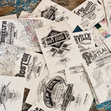 36 ALPHABET CITIES postcards collection