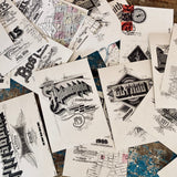 36 ALPHABET CITIES postcards collection