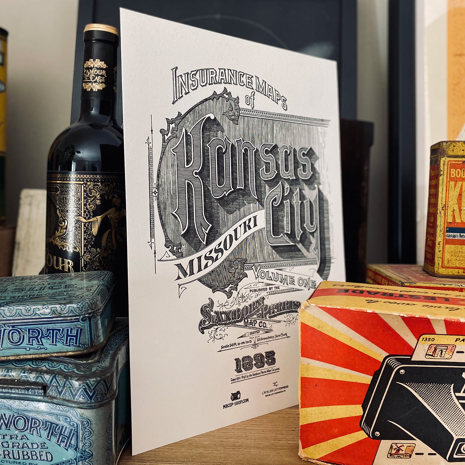 KANSAS CITY small art print KANSAS CITY small art print