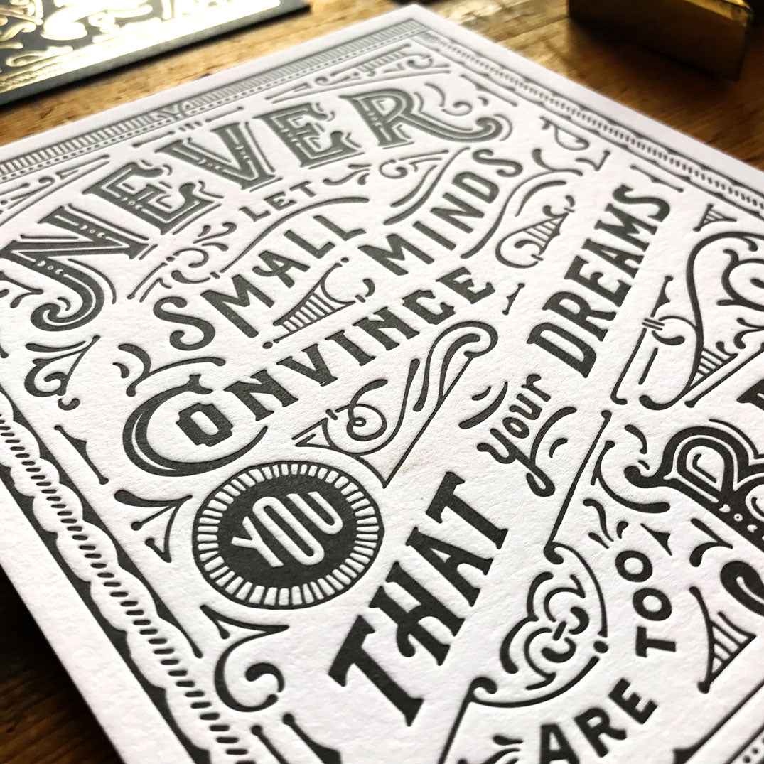 2019 letterpress calendar Artist's proof 03 - MR CUP 2019 letterpress calendar Artist's proof 03 - MR CUP