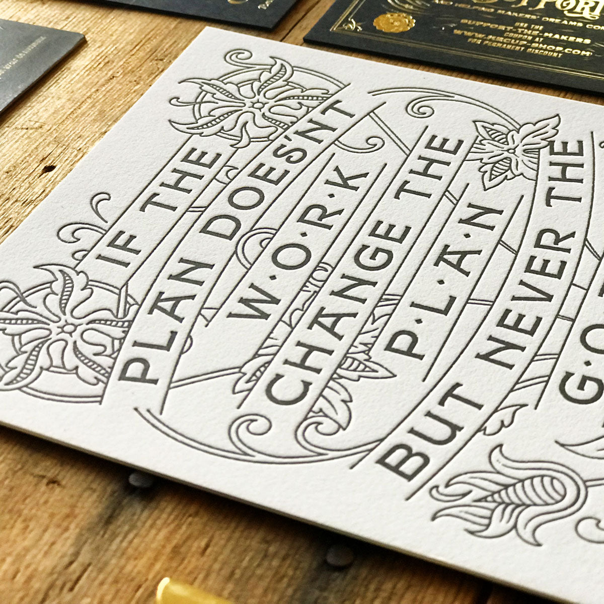 2019 letterpress calendar Artist's proof 04 - MR CUP 2019 letterpress calendar Artist's proof 04 - MR CUP