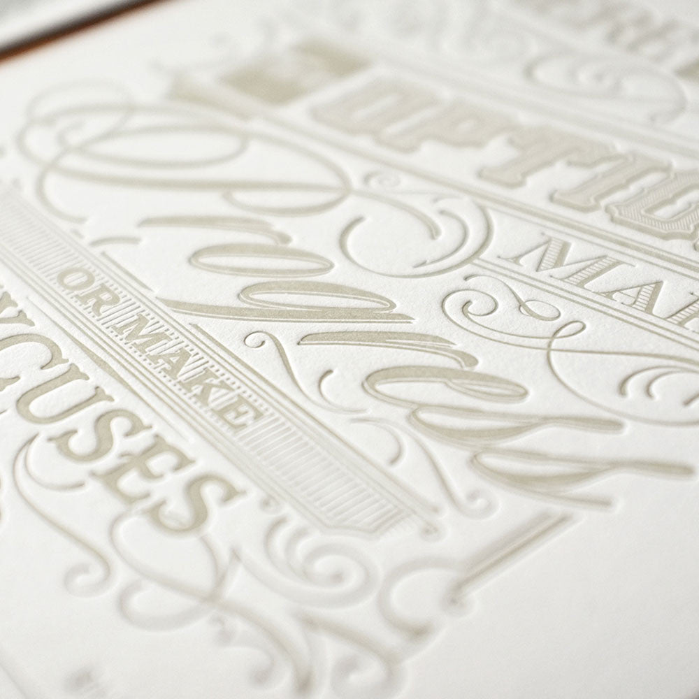 2016 Letterpress calendar copperplate edition - MR CUP 2016 Letterpress calendar copperplate edition - MR CUP