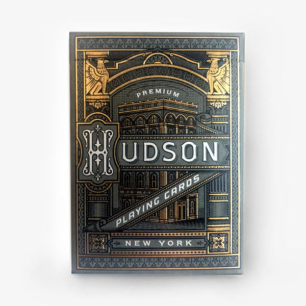 HUDSON BLACK playing cards deck - MR CUP HUDSON BLACK playing cards deck - MR CUP