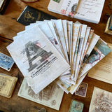 36 Ephemera postcards collection