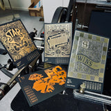 2025 LETTERPRESS CALENDAR - 4 EDITIONS