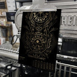 2025 LETTERPRESS CALENDAR - DARK edition