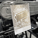 2025 LETTERPRESS CALENDAR - DARK & LIGHT edtions