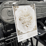 2025 LETTERPRESS CALENDAR - COLLECTOR ULTRA LIGHT edition