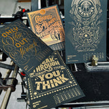 2025 LETTERPRESS CALENDAR - DEEP DARK COLLECTOR edition