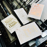 2025 LETTERPRESS CALENDAR - 4 EDITIONS