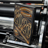 2026 LETTERPRESS CALENDAR - DARK - Collector TABACO Edition