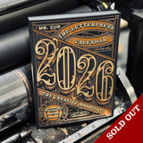 2026 LETTERPRESS CALENDAR - DARK - Collector TABACO Edition