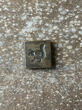 Antique Square Seal – Squirrel Motif - IND 9