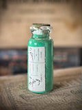 GREEN pigment Apothecary small bottle - PV2