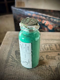 GREEN pigment Apothecary small bottle - PV2