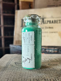 GREEN pigment Apothecary small bottle - PV2