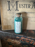 DARK GREEN pigment Apothecary small bottle - D19