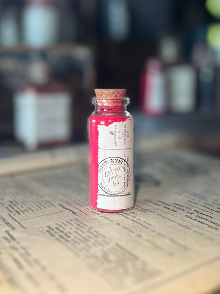 Apothecary bottle-pink tones pigment-P.Rose1