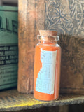 ORANGE pigment Apothecary small bottle - P.OR-230