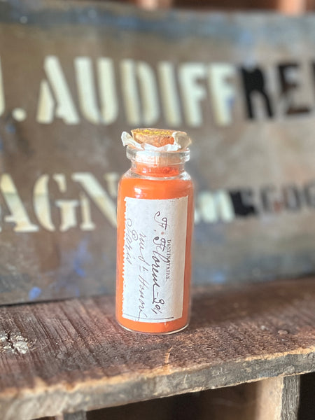 Apothecary bottle-orange pigment-P.OR-F10
