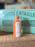 DARK ORANGE pigment Apothecary small bottle - P.OR-3.90