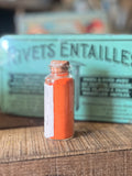 DARK ORANGE pigment Apothecary small bottle - P.OR-3.90