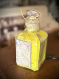 BRIGHT YELLOW pigment Apothecary bottle - PJ23