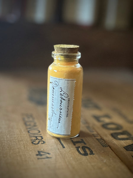 LIGHT ORANGE pigment Apothecary small bottle - PJ22