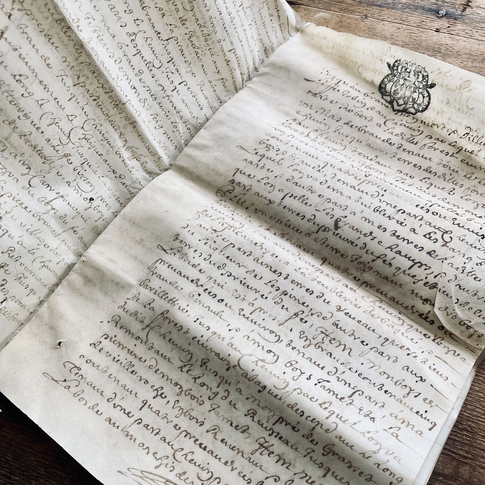 1688 Notarial French parchment (0711-05)