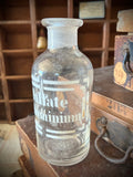 Three antique blown-glass pharmacy bottles, 19th early 20th centuries. LOT N°2