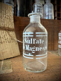 Three antique blown-glass pharmacy bottles, 19th early 20th centuries. LOT N°5