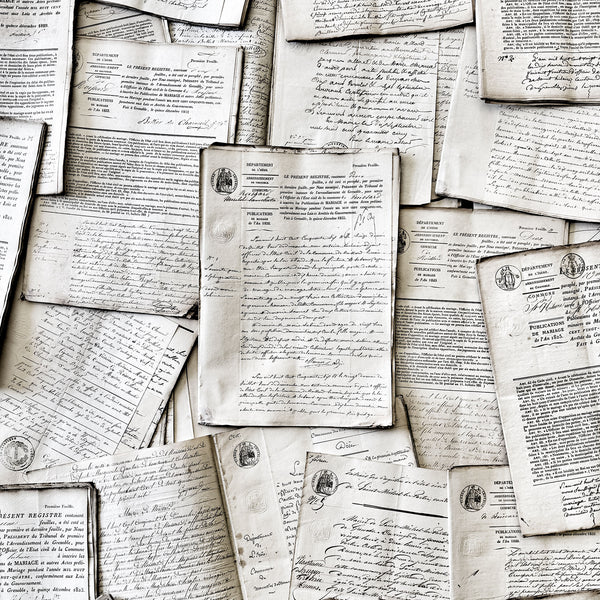 1800s Notarial Documents Bundle