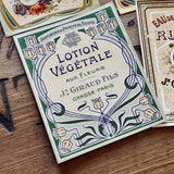 4 Late 1800's GIRAUD French Perfume Labels (0326-G2)