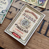 4 Late 1800's GIRAUD French Perfume Labels (0326-G2)