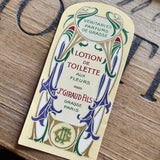 4 Late 1800's GIRAUD French Perfume Labels (0326-G4)
