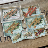 7 Late 1800's GIRAUD French Perfume Labels (0326-G8)