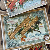 7 Late 1800's GIRAUD French Perfume Labels (0326-G8)