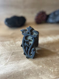 Antic Wooden Block Print Stamp Indian - Floral Scroll Motif - IND 34