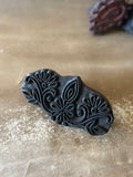 Antique Indian Wooden Block Print Stamp – Floral Garland Motif - IND 35