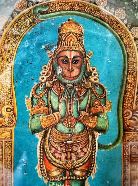Hanuman Antique Indian frame - IND 61